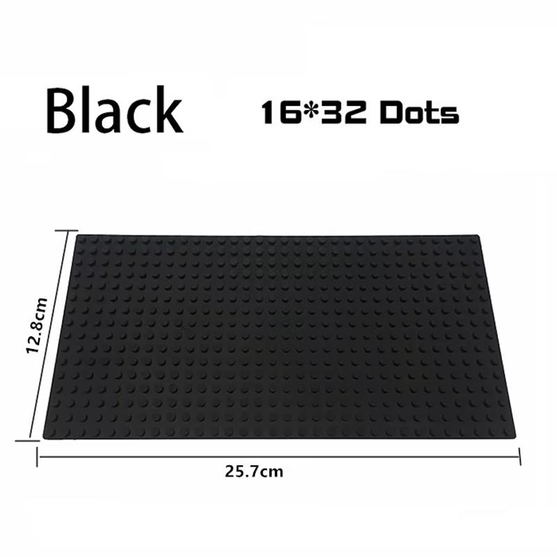 Classic Baseplate 32x32 Dots Building Blocks Bricks Base Plates DIY Plastic Board Building Blocks Baseplates Construction Toys