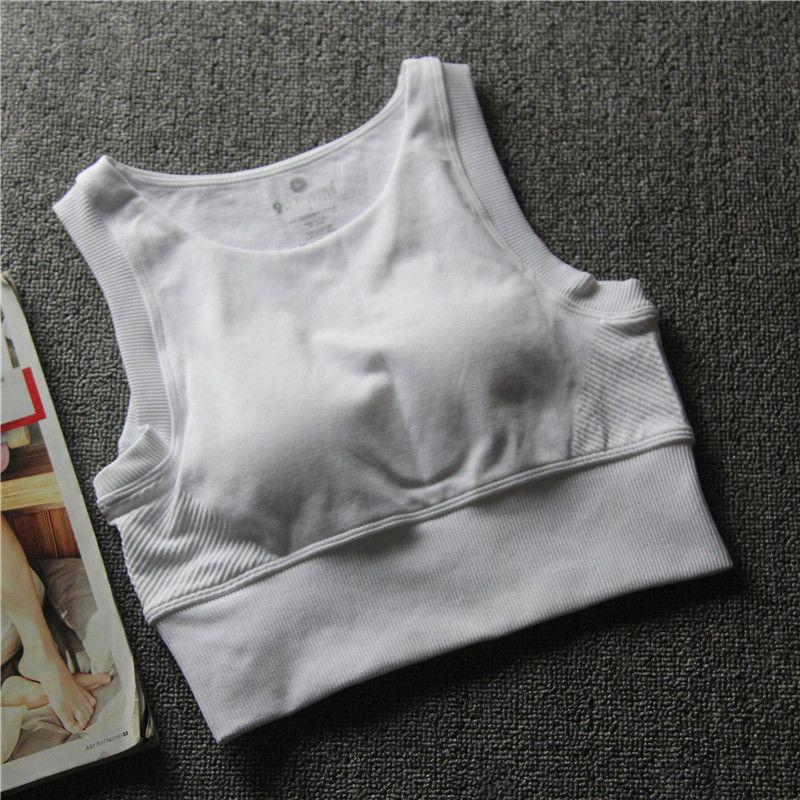 

Good Product Gym Training Vest-Style Sports Bra White S