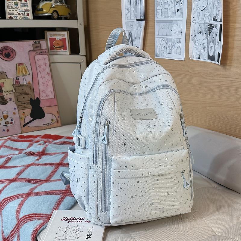 New Korean Ins High-value Schoolbag Mori Stars Sweet Wind Grade Two-piece Backpack for Primary and Secondary School Students