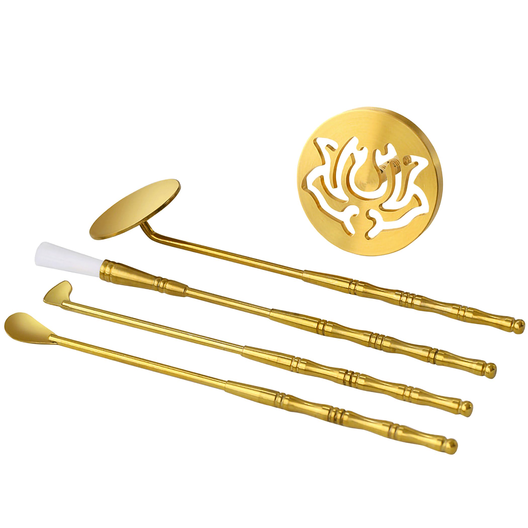 

Набор инструментов для изготовления благовоний Felimoa, форма-ложка для благовоний, стартовый набор из 5 предметов