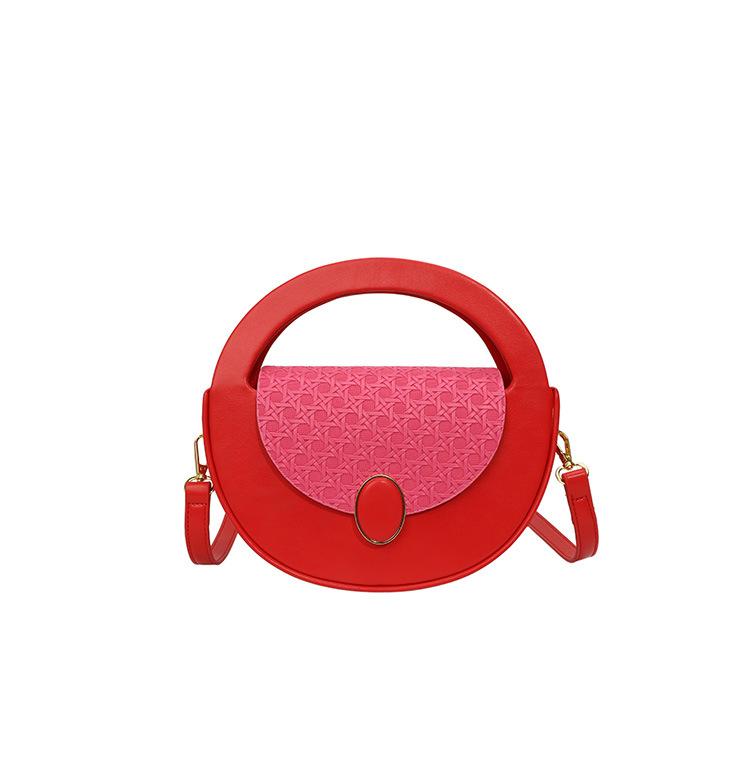 2025 new fashion high-end versatile handbag simple texture trendy shoulder bag Korean version women's bag