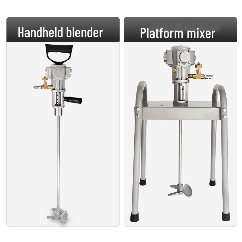 Surimac 5-Gallon Pneumatic Paint Mixer with Lifting Flange Mount