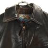 AERO LEATHER Made in Scotland leather jacket 38 black Men's Used