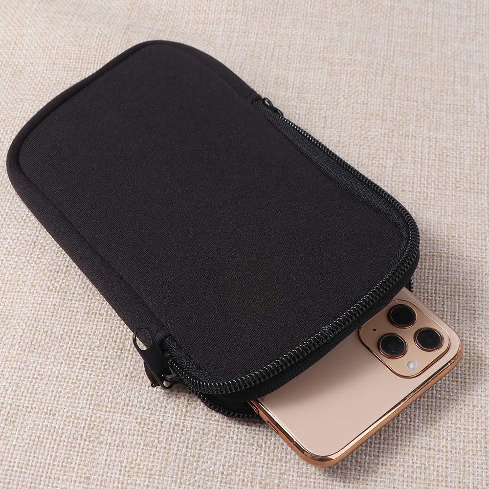 Pouch Phone Protective Pouch Neoprene Mobile Phone Bag Pouch Portable Neoprene Phone Bag  Universal