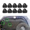 10pcs Engine Hood Insulation Retainers Plastic Engine Hood Insulation Clips Upgrade Perfect for Securing & Maintaining