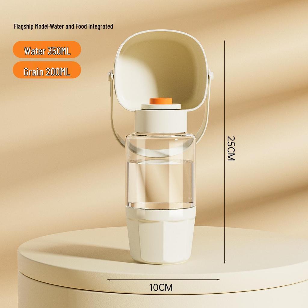 Portable Dog Water and Food Travel Cup and Bowl for Walking