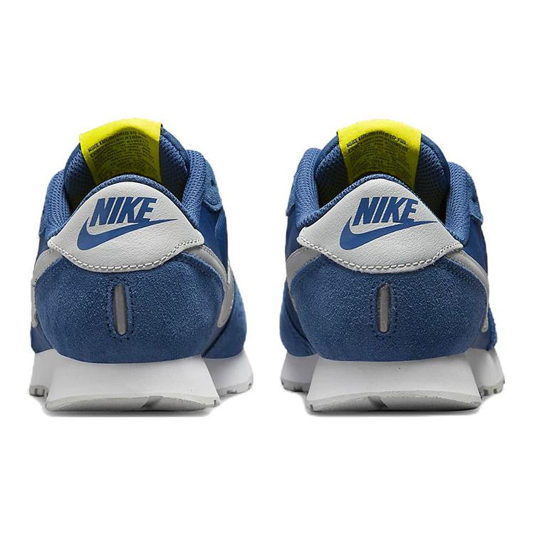 Nike MD Valiant Leather Cushioning Slip Resistant Abrasion Resistant Low top Kids' Running Shoes Blue Teenagers CN8558-406