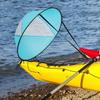 Kayak Sail 42.5" Kayak Downwind Sail - Foldable Paddle Board Wind Sail With Instant Popup & Secure Locking For Kayak Canoe & Sup