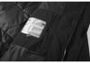 Unisex Thickened Hooded Double Zipper Graphene White Duck Down Jacket