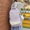 School Letter Girls Backpack Large Capacity Casual Travel Bag For Use Daily