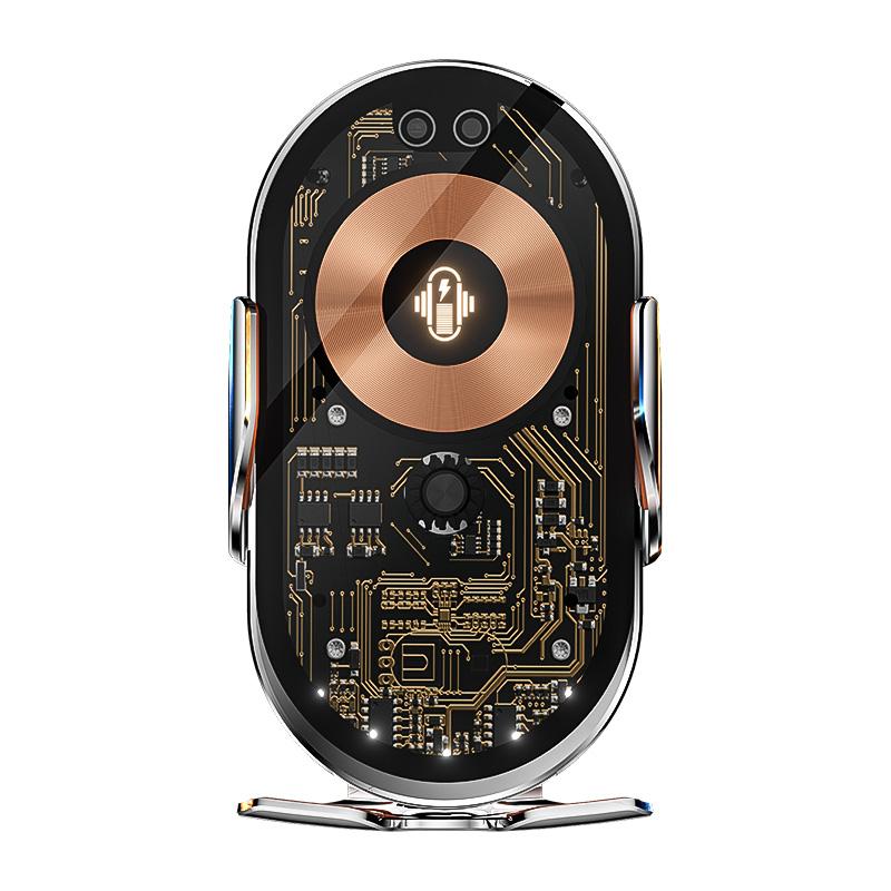 2024 M11 Magic Clip Transparent Line Design Bezdrátové nabíjení do auta Držák mobilního telefonu Otevírání a zavírání Navigační stojan Autodoplňky
