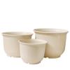 Manyuanhong Resin Imitation Ceramic Planter with Tray