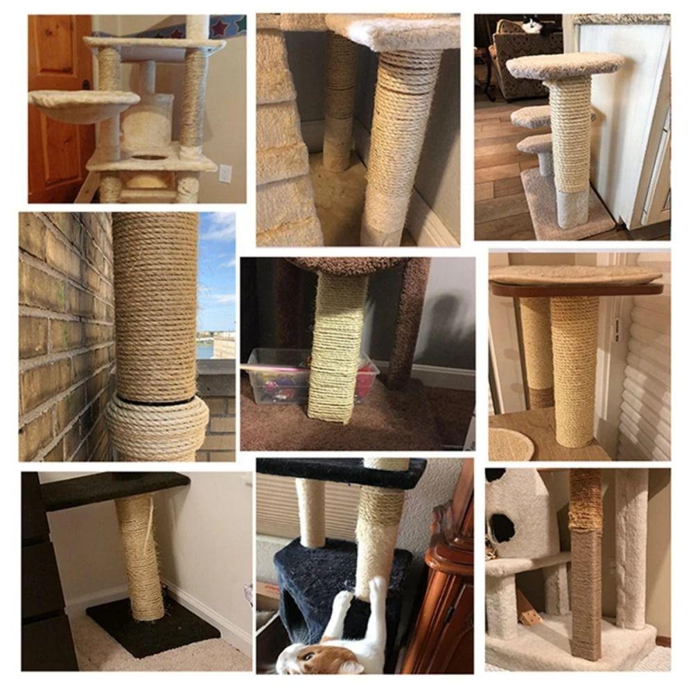 Reusable DIY Scratching Post Toy Rope Wear-resistant Desk Legs Binding Rope Pet Cat Scratchers