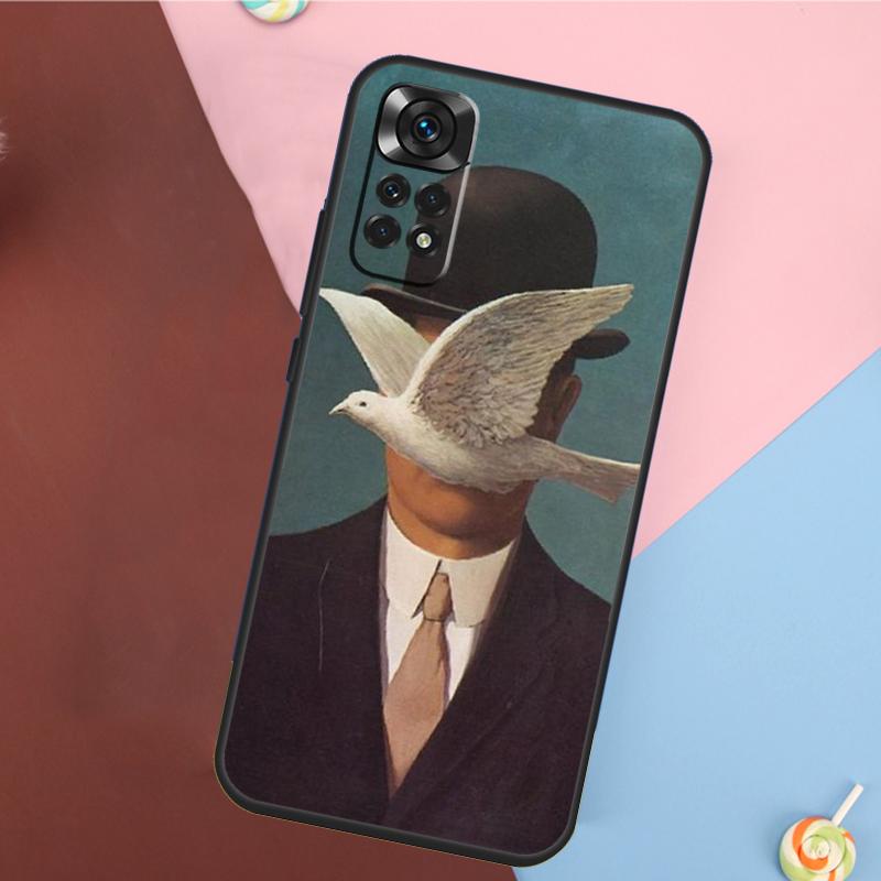 Rene Magritte Cover For Xiaomi Redmi Note 13 Pro 14 12 11 9 10 9S 10S 11S 12S Redmi 10C 12C 13C 14C Case