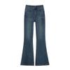 2025 New Women's High-Waisted Slim-Fit Light Flare Jeans for Spring & Autumn