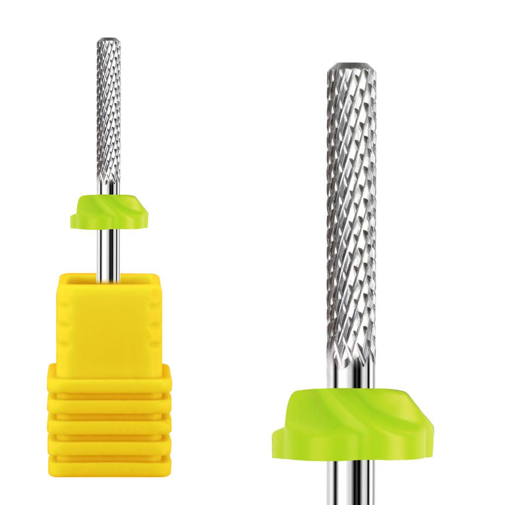 Professionelle Hartmetall-Nagelfräser - 3/32" Wolframstahl für Acryl-Gel- und Naturnägel - Pediküre- und Maniküre-Pflegewerkzeuge