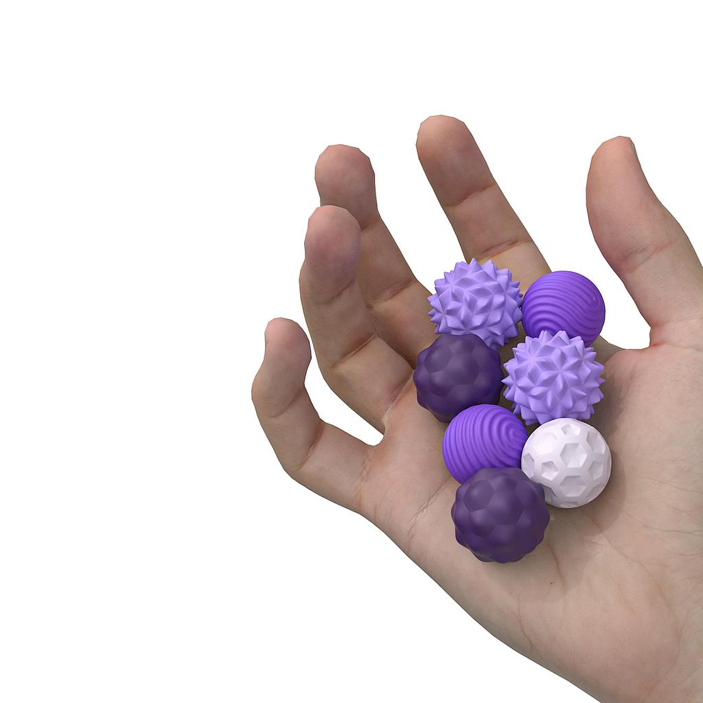 Magnetisk Fidget-leksak, EDC Anti-stressavlastande Leksaker, Fidgeting Antistress Ångest Sensorisk Leksak Magnetkulor för Vuxna Barn Autism ADHD