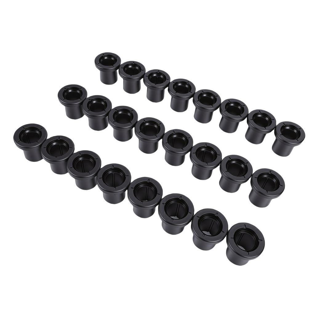 24PCS Front A Arm Bushing Kit Rubber Front Suspension Control A Arm   Bushings Replacement for       700 4X4 Efi 2006 - 2008