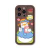 Bier flower duckling for iPhone17proMax cartoon phone case 14 Apple 13 creative 12/15