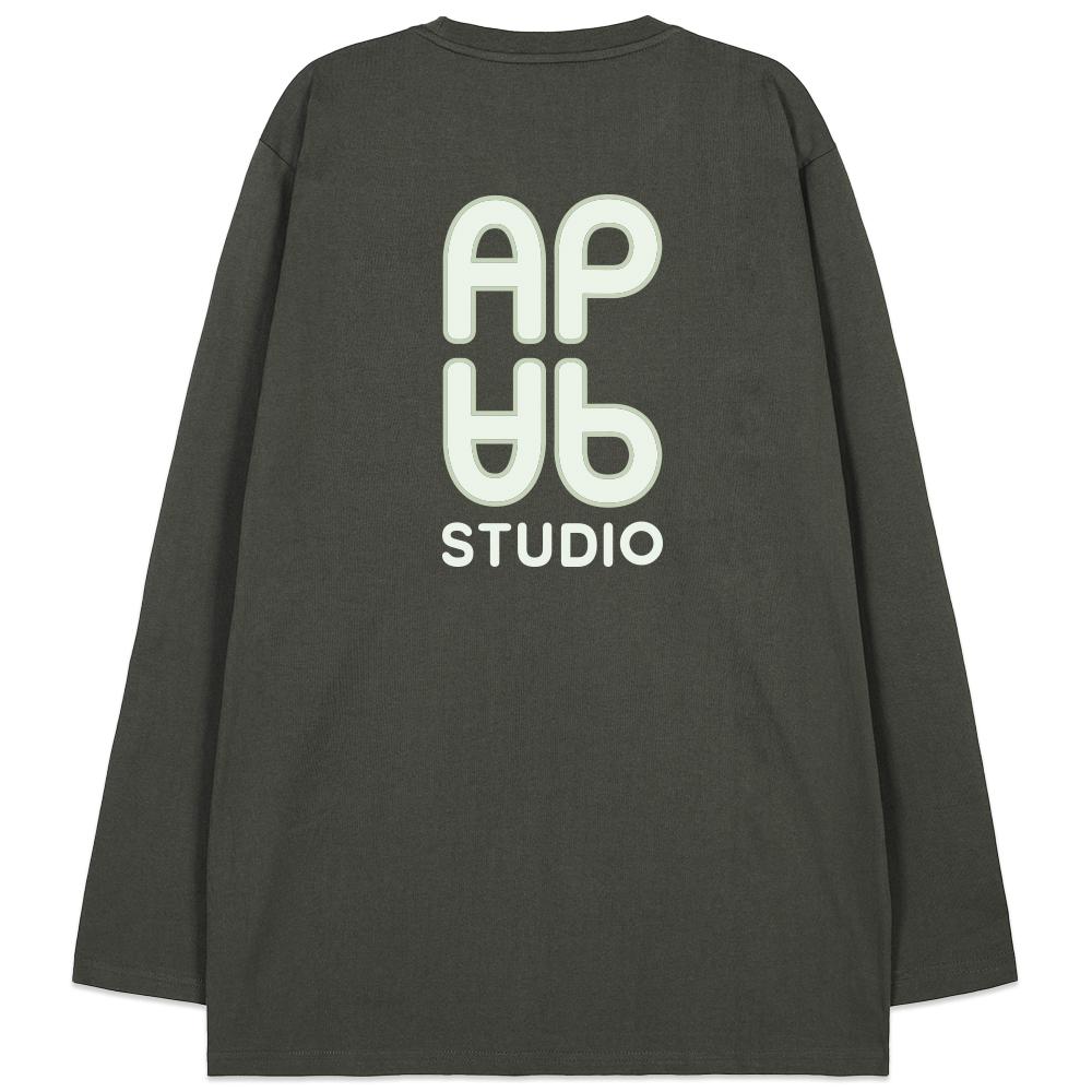 Astral Projection Ap Ap Oversized Long Sleeve T-Shirt_Khaki L