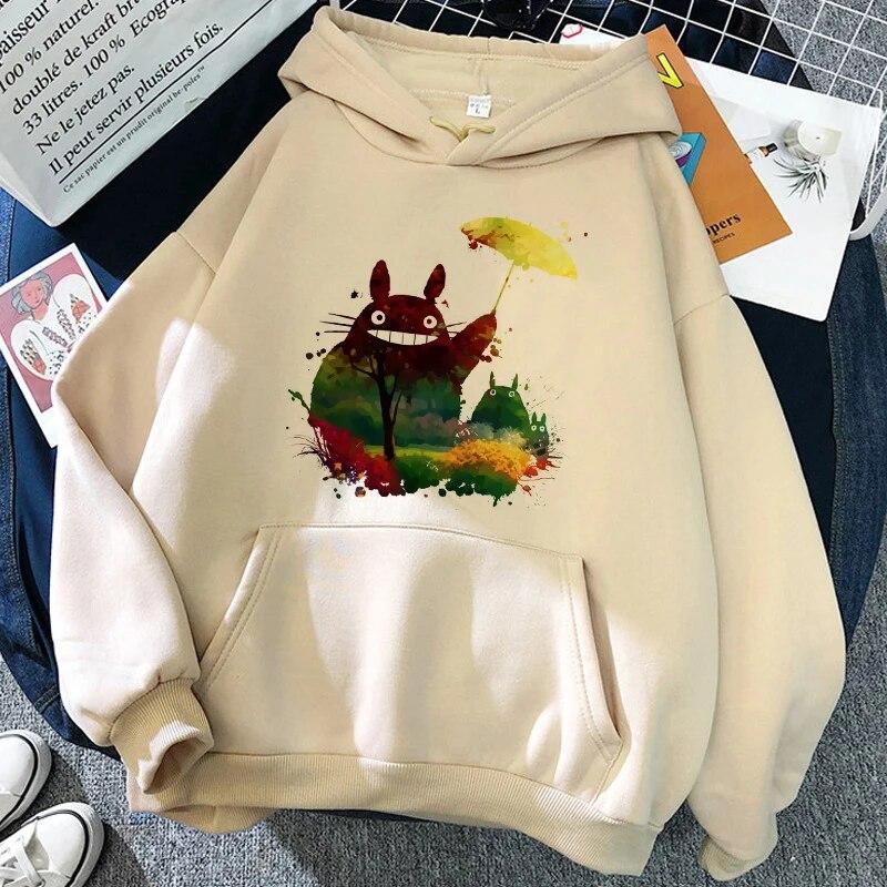 

Студия Ghibli Тоторо японского аниме забавная толстовка с героями мультфильмов забавные толстовки с изображением кошек Lover Harajuku толстовки с рисунком аниме y2k