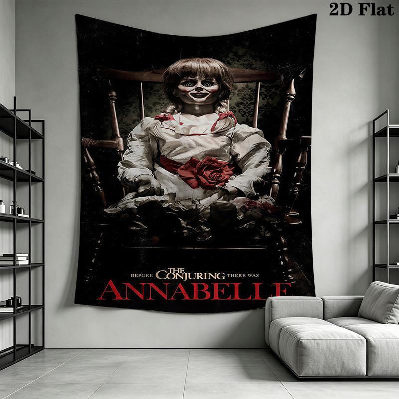 Annabelle Comes Home Journey Threepiece Set 1 Duvet Cover 2 Pillowcase Without Core Soft And Comfortable Christmas Birthday Gift