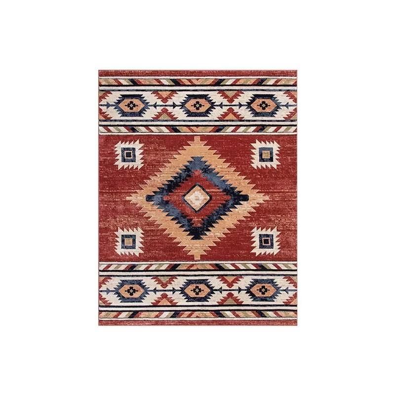 Retro Ethnischer Stil Teppich Wohnzimmer Sofa Couchtisch Kissen Schlafzimmer Bettdecke Heimdekoration Marokkanischer Teppich Großer Teppich