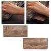 Ergonomic Wooden Keyboard Wrist Rest Anti Slip Palm Rest Comfortable Typing Support for Mechanical Keyboards Office Accessories