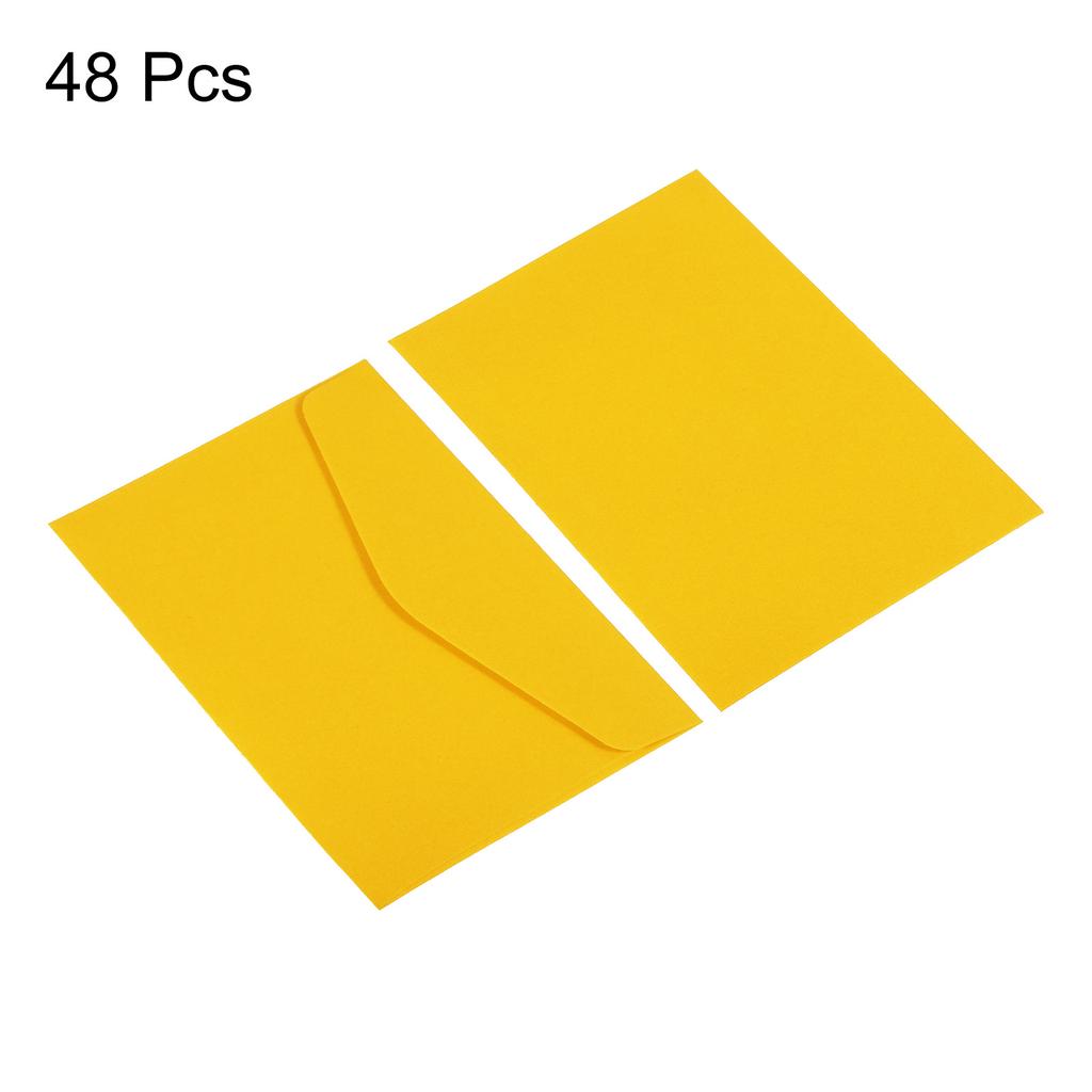 48Pcs Colorful Blank Mini Paper Envelopes DIY Multifunction Wedding Party Invitation Greeting Cards Gift Business Card Envelope