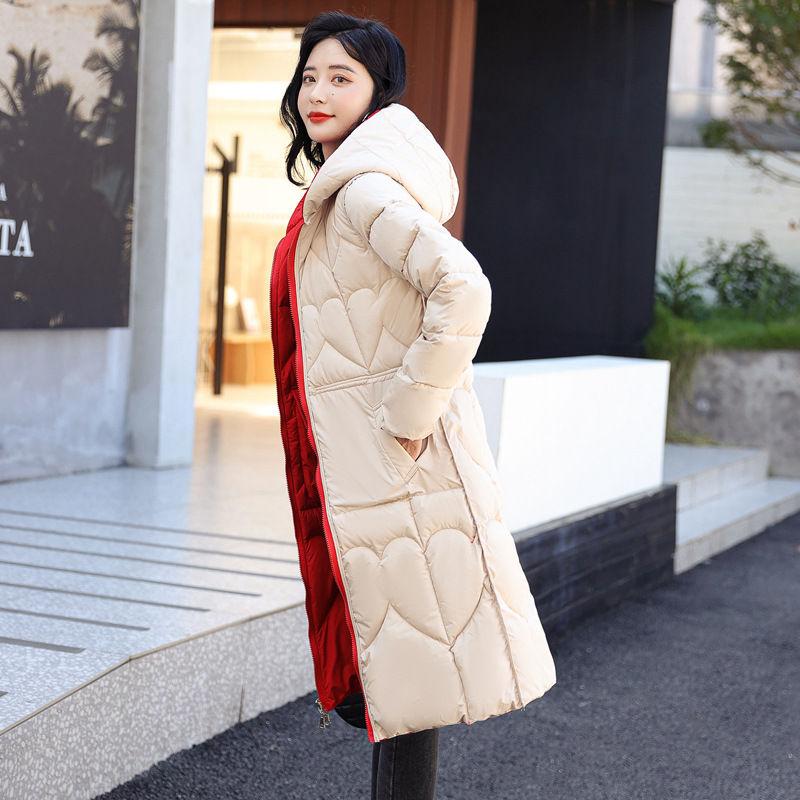 Women's Down Jackets Coat Winter Fashion Baggy Thick Warm Bubble Long Oversized Puffer Ladies Coat Cotton Padded Jackets Outwear