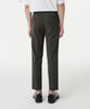Musinsa Standard Tapered Hidden Banding Crop Slacks [Dusty Khaki]