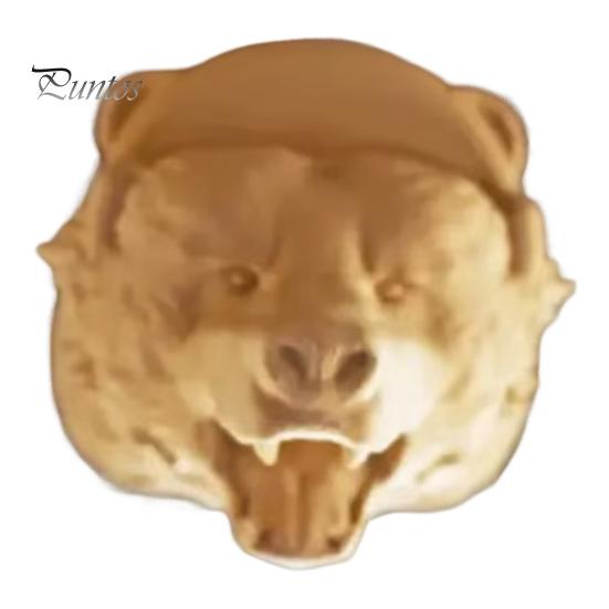 

Забавный зажим для козырька в виде головы животного, универсальный органайзер для солнцезащитного козырька автомобиля, пластиковый дизайн в виде медведя/льва/тираннозавра, надежный держатель для мелких предметов, карта памяти SD Gum Cash Bear