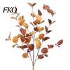 Autumn Eucalyptus Vase Fillers Fall Stems, Artificial Leaves, Fake Greenery Branches, Rustic Table Centerpiece Flowers for Wedding Farmhouse