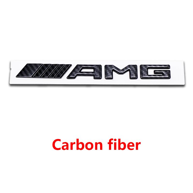 3D ABS AMG Letters Rear Trunk Emblem Badge Sticker For Mercedes Benz W205 W206 W213 W214 2017-2025 Auto Car Styling Accessories
