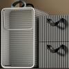 1pc Household Foldable Clothes Storage Box With Steel Frame Storage Box T-shirts And Trousers Storage Box