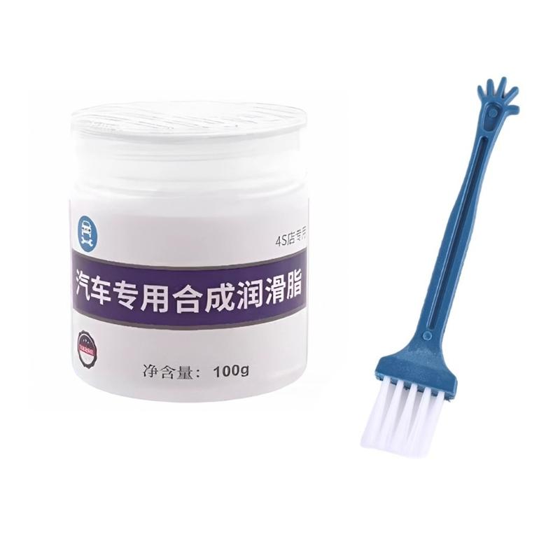 Защитная смазка для технического обслуживания автомобиля Предотвращает скрип на петлях, уплотнителях и направляющих Кисточка в комплекте 1