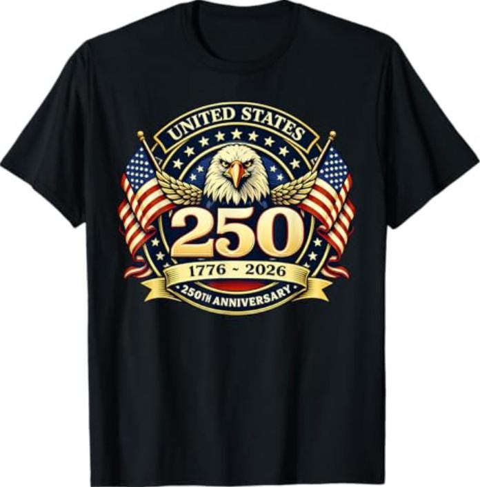 250 Anniversary USA Men Women 250 Years 250th Anniversary T-Shirt