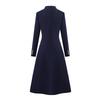 Women's Tluoman Professional Waist-Cinched Wool Blend Coat