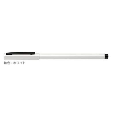 Zebra Fortia Emulsion Ballpoint Em. Pen, White, BA98-W