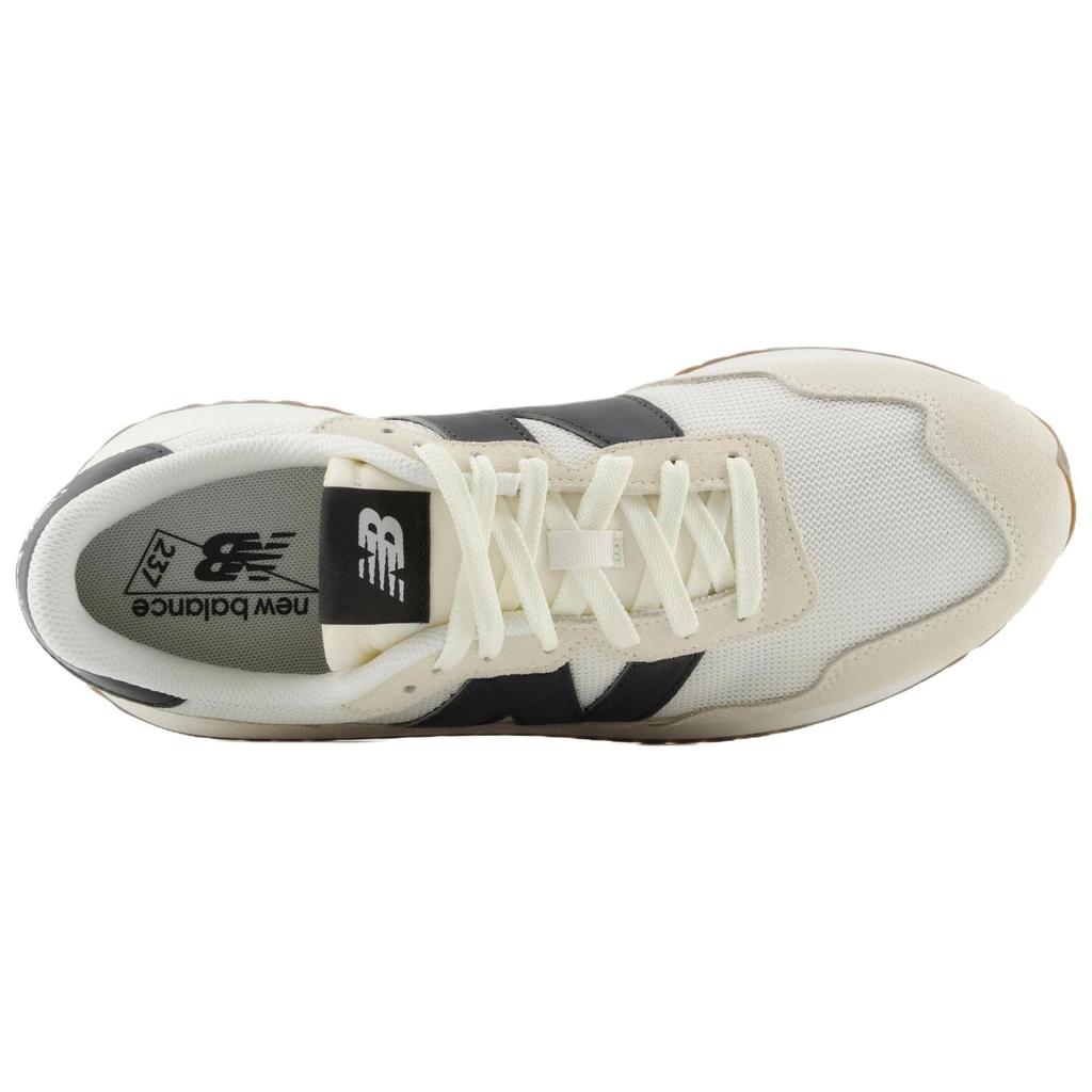 New Balance Nb 237 Comfortable Versatile Durable Low-Top Lifestyle Casual Shoes Unisex sneaker Off-White MS237WB