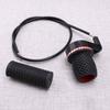 Black Plastic Throttle Grip & Cable New Fit for HAAI 3.6HP 4.0HP 4 Stroke Outboard Motors