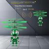 Space Robot Induction Hovering Toy: Luminous Flying Vehicle for Kids