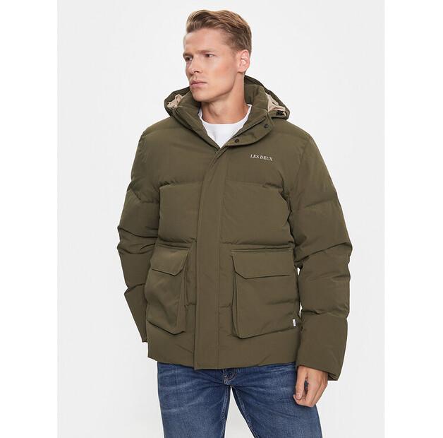 Пуховик Les Deux Maddox LDM610060 зеленый Regular Fit