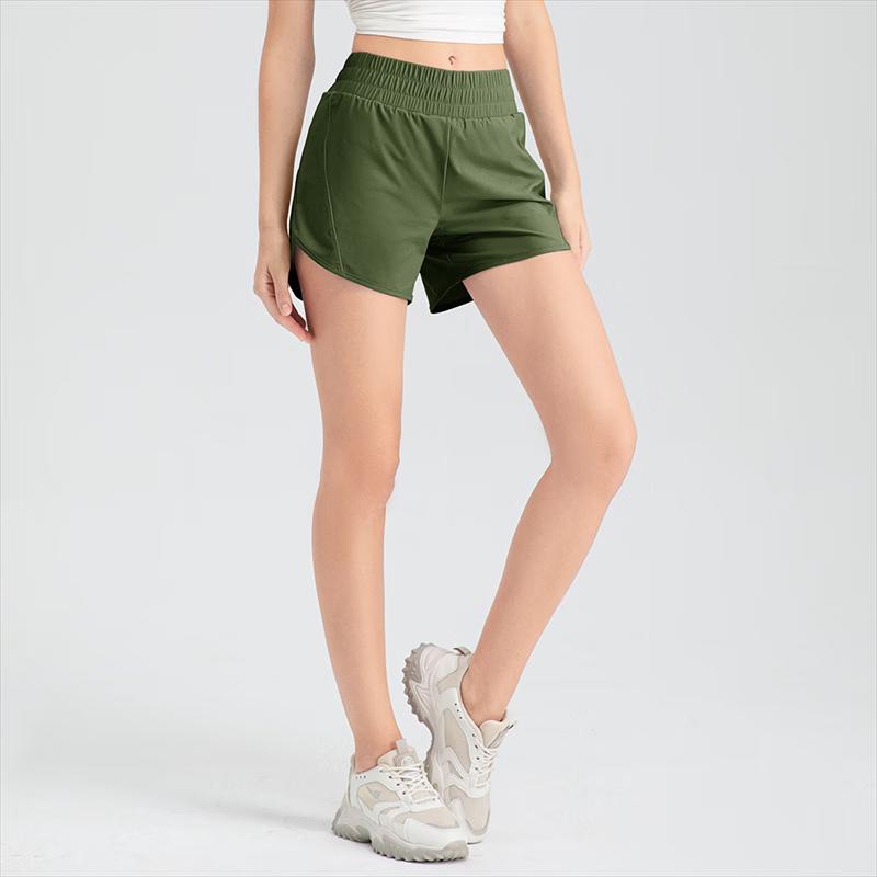 Women's Faux Two-Piece Quick-Dry Running Shorts