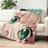 S-SPY×FAMILY Anya Forger Cute Blanket Blanket for Couch Sofa Travel Home Hiking Picni Bed Beding Flannel Blanket birthday gift