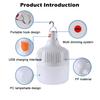 Outdoor Camping Light 3 Lighting Modes USB Rechargeable LED Portable Lamp Flashlight For Outdoor Tent Lamp Emergency Lantern