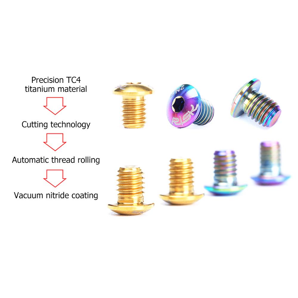 Kup RYZYKO TC4 Titanium Bike Śruby Cylindra Hamulca