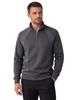 AIOPESON Half Zip Katoenmix Sweatshirts Opstaande Kraag Geribbelde Manchetten Raglanmouw Casual Sport Heren Herfst Winter Warm Pullover