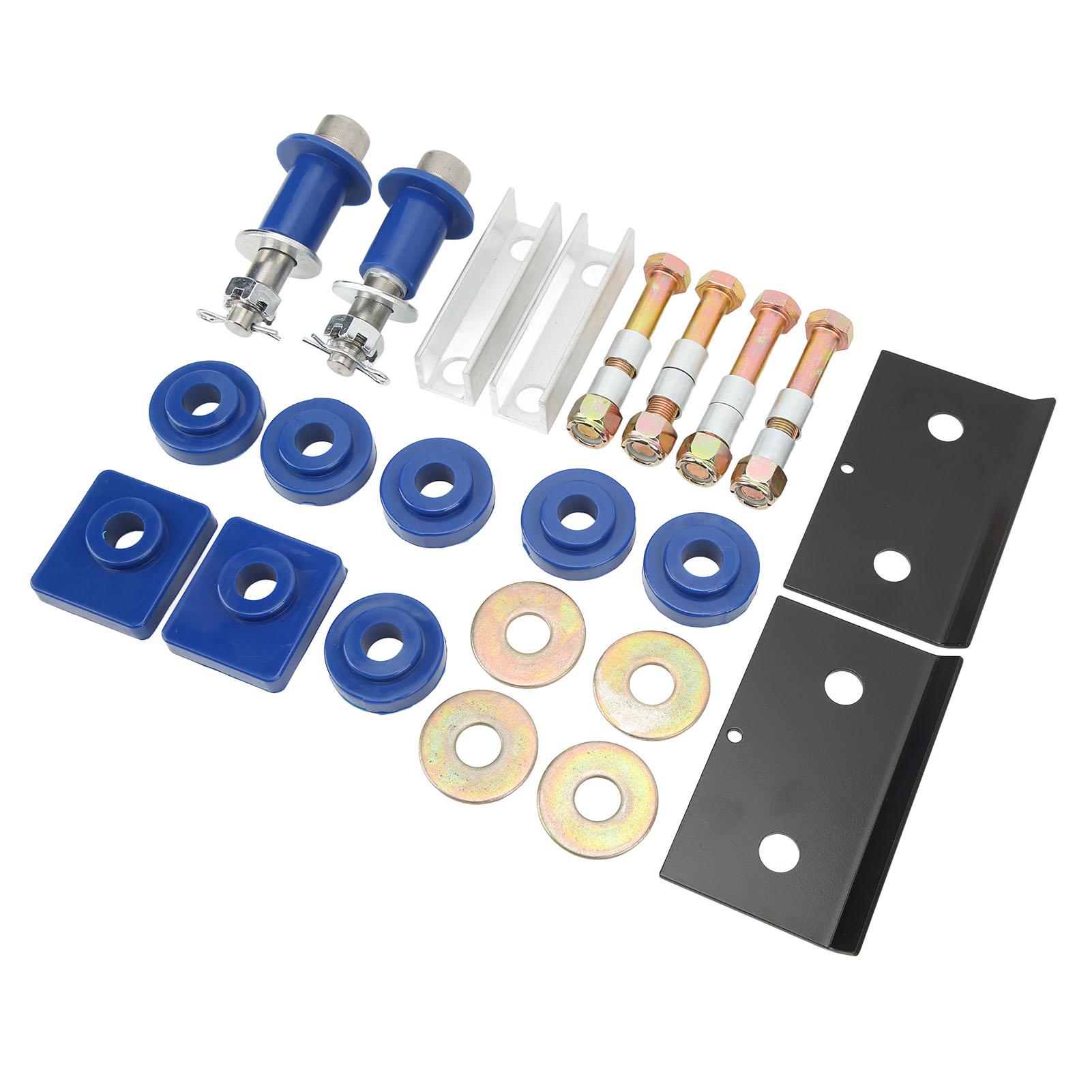 

22 шт. Комплект втулок шарнира капота, монтажных болтов, полный комплект для замены для Peterbilt 379