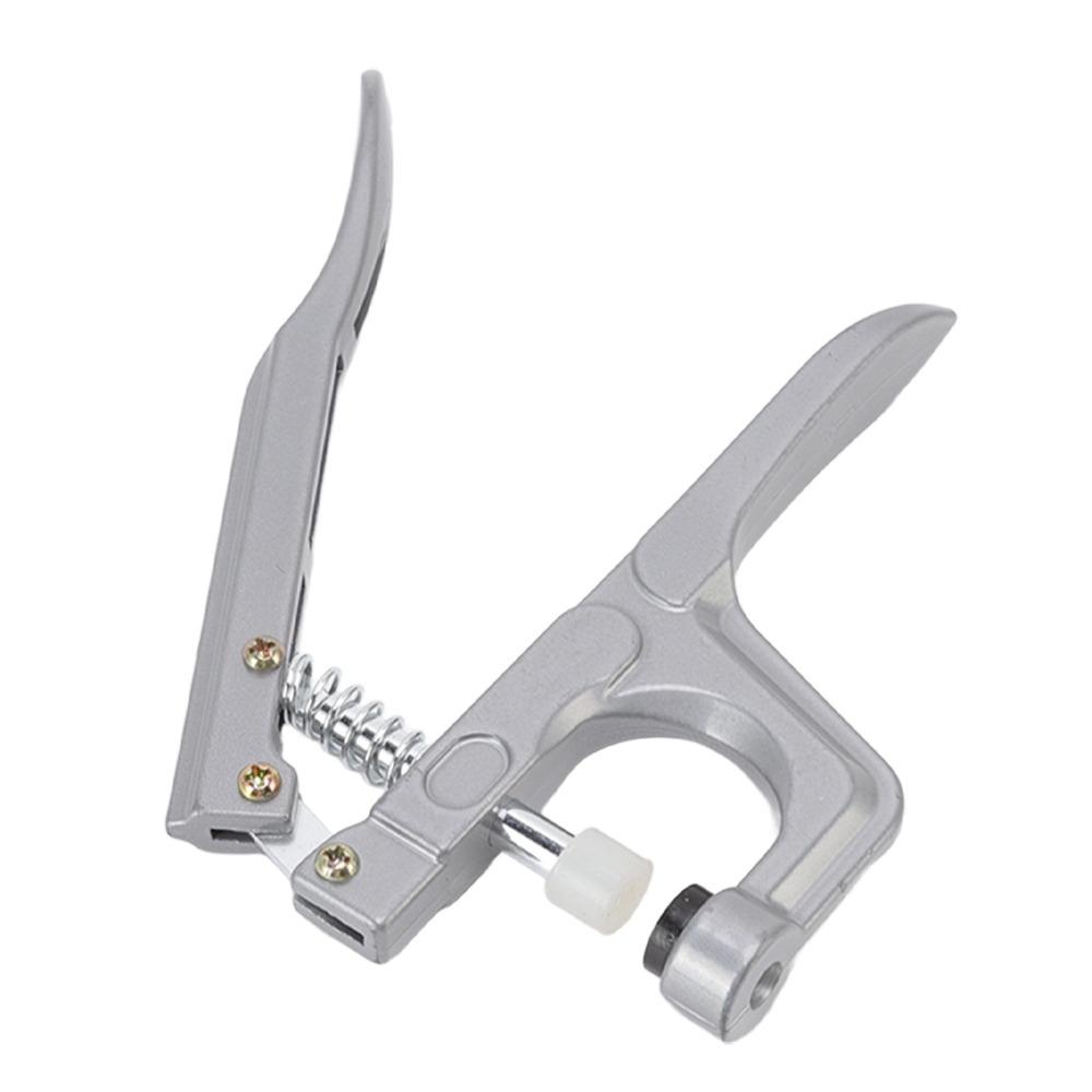 Silberharz-Druckknopf-Handpresszange 16,2*6,5cm Edelstahl, Kunststoff Manuelle Druckknopfmaschine